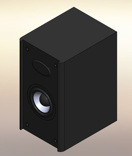 Loudspeakers Front F and D IHOO 5-1 IR 3D model