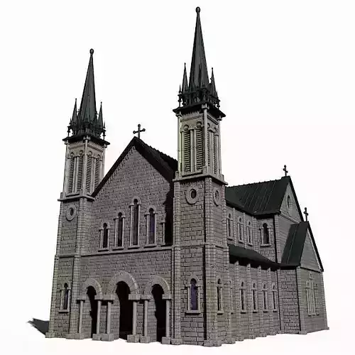 Church 3D model