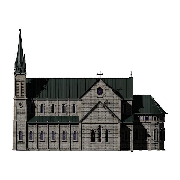 Church 3D model_7