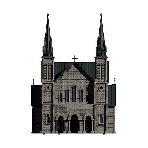 Church 3D model_6