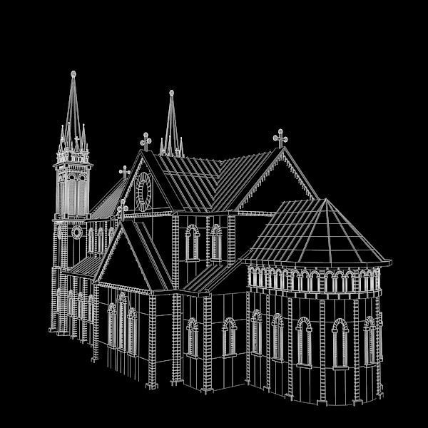 Church 3D model_3