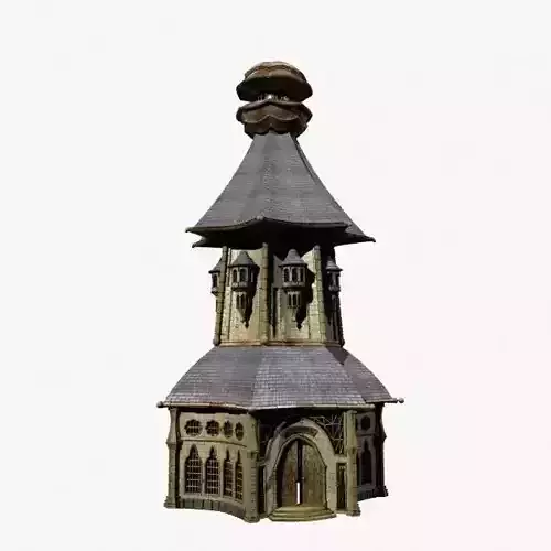 Little chirch 3D model