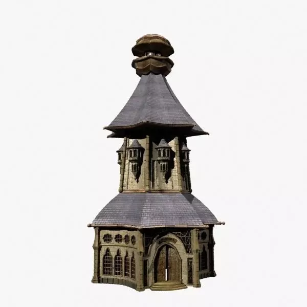 Little chirch 3D model_0