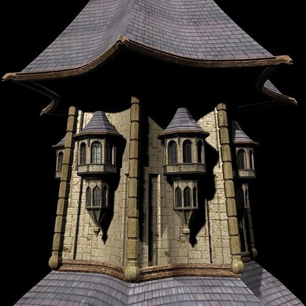 Little chirch 3D model_7