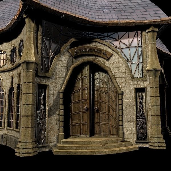 Little chirch 3D model_2