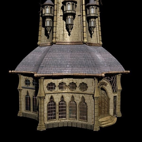 Little chirch 3D model_5