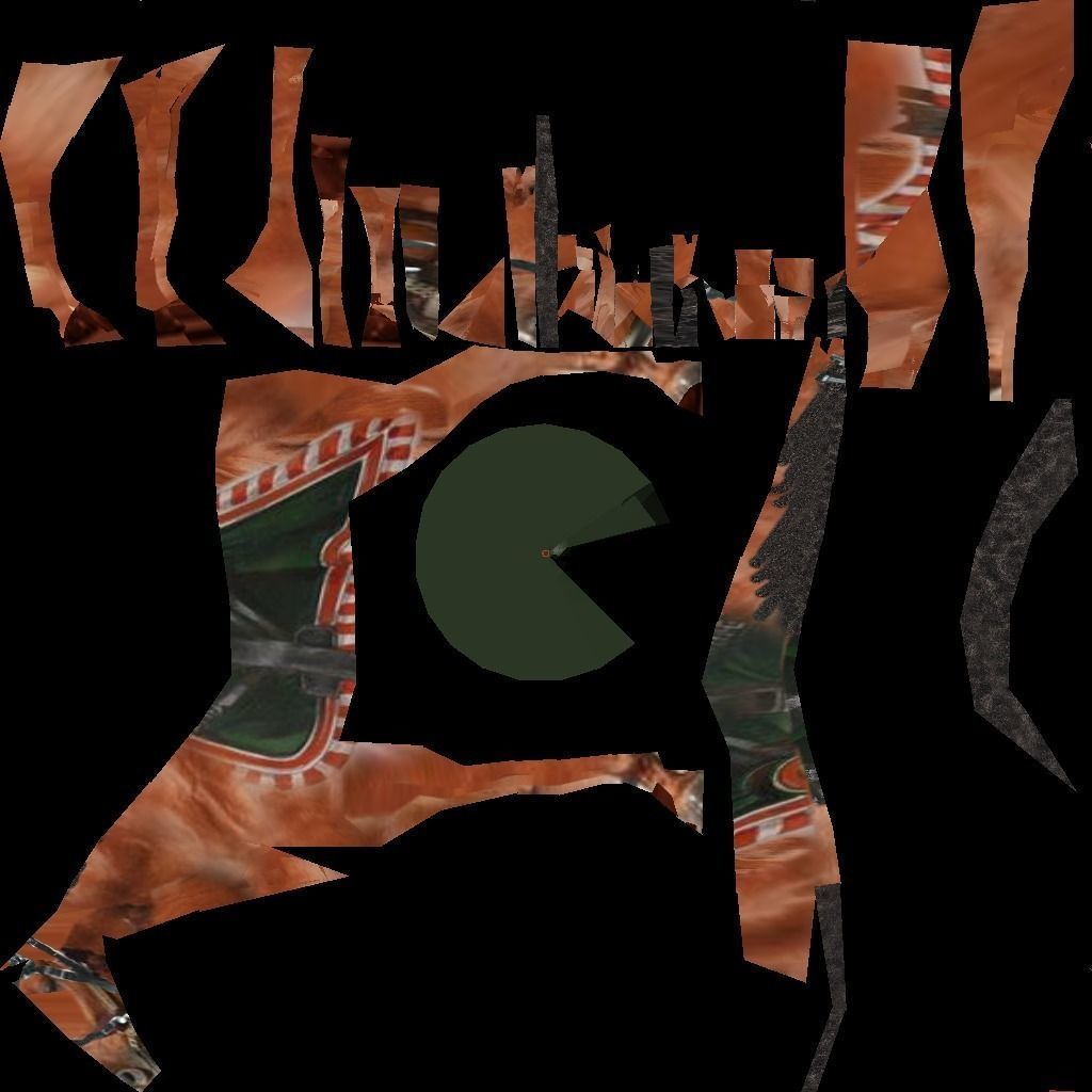 Black Dragoon  LOW POLY Napoleonic wars Low-poly 3D model_11