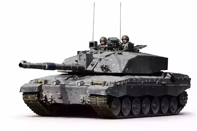 Challenger 2 Main Battle Tank Modern Armored Combat