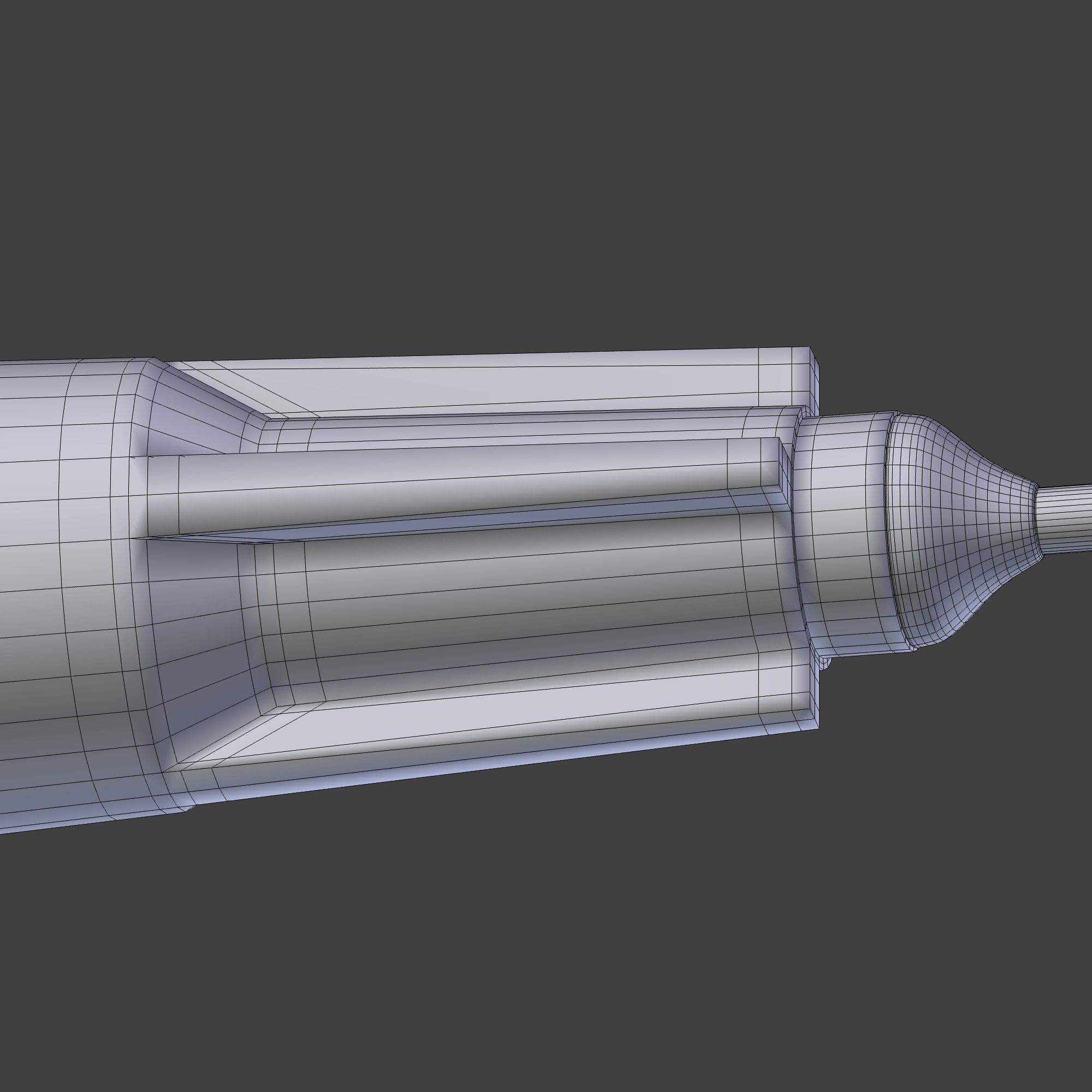 Syringe 2 injection 3D model_9