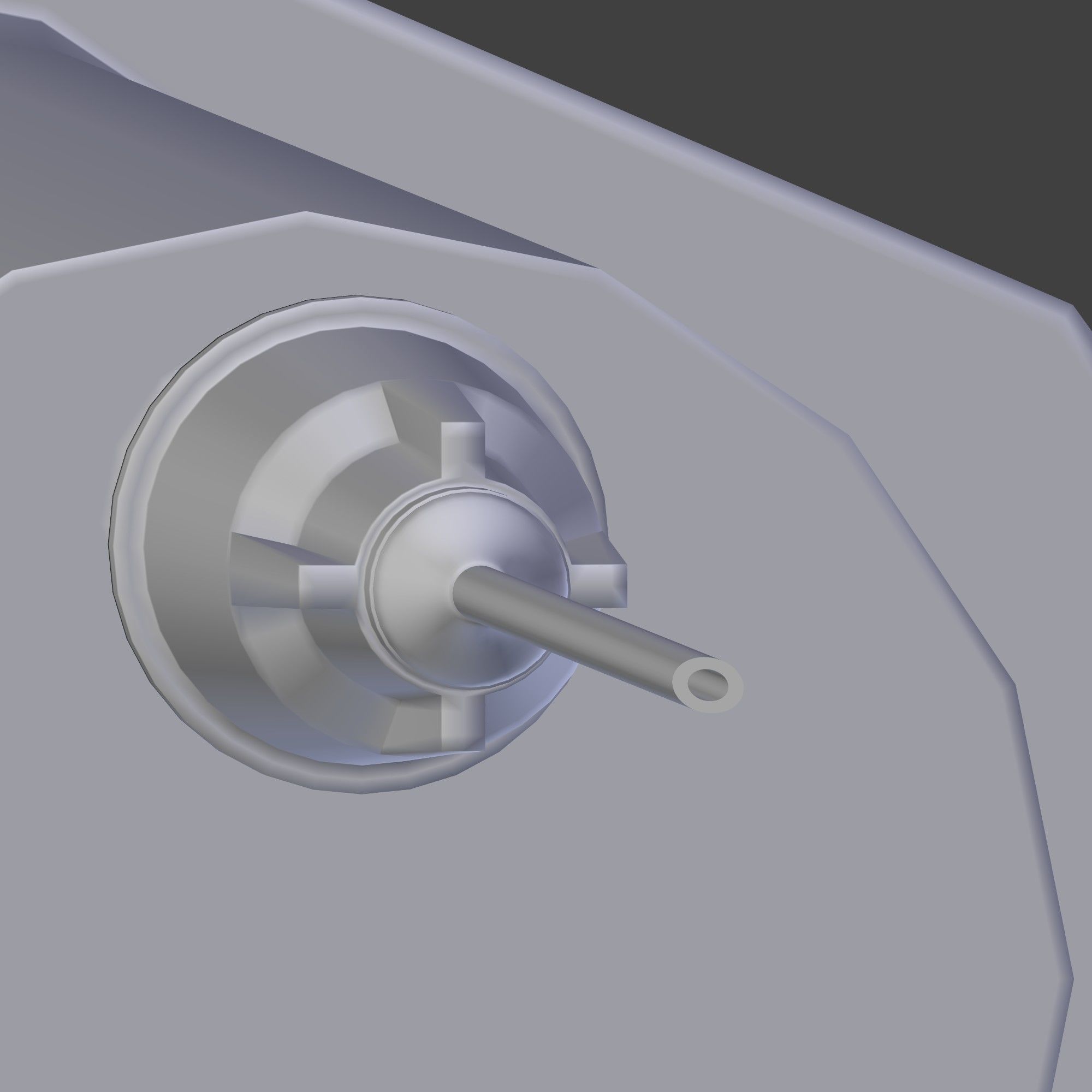 Syringe 2 injection 3D model_6
