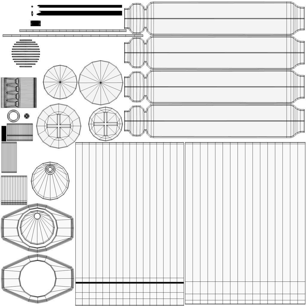 Syringe 2 injection 3D model_3