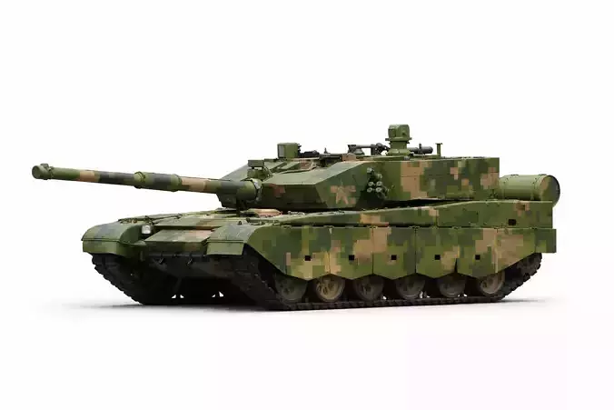 Type 99A Main Battle Tank Modern Advanced Armored Combat