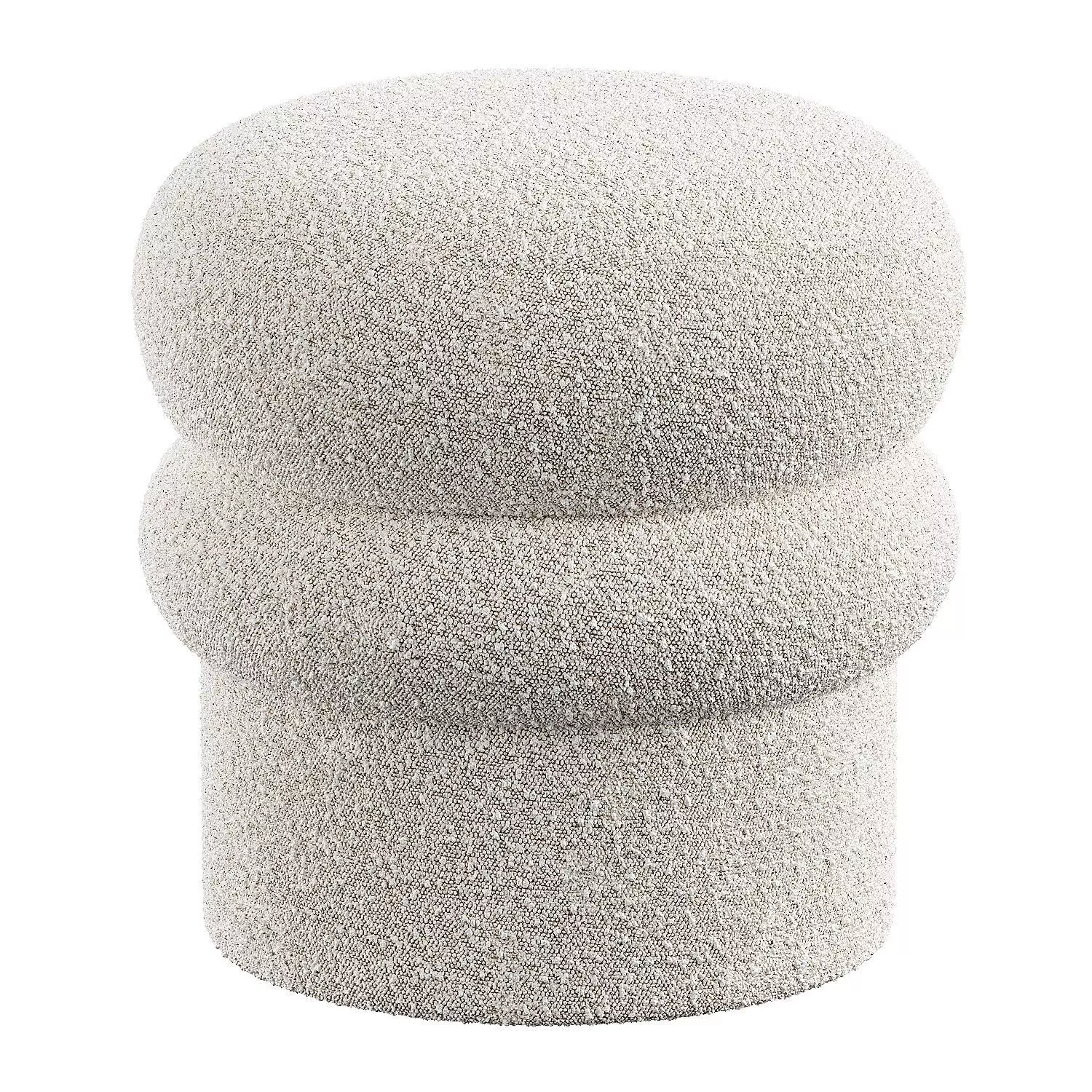 pouf patos boucle 3D model