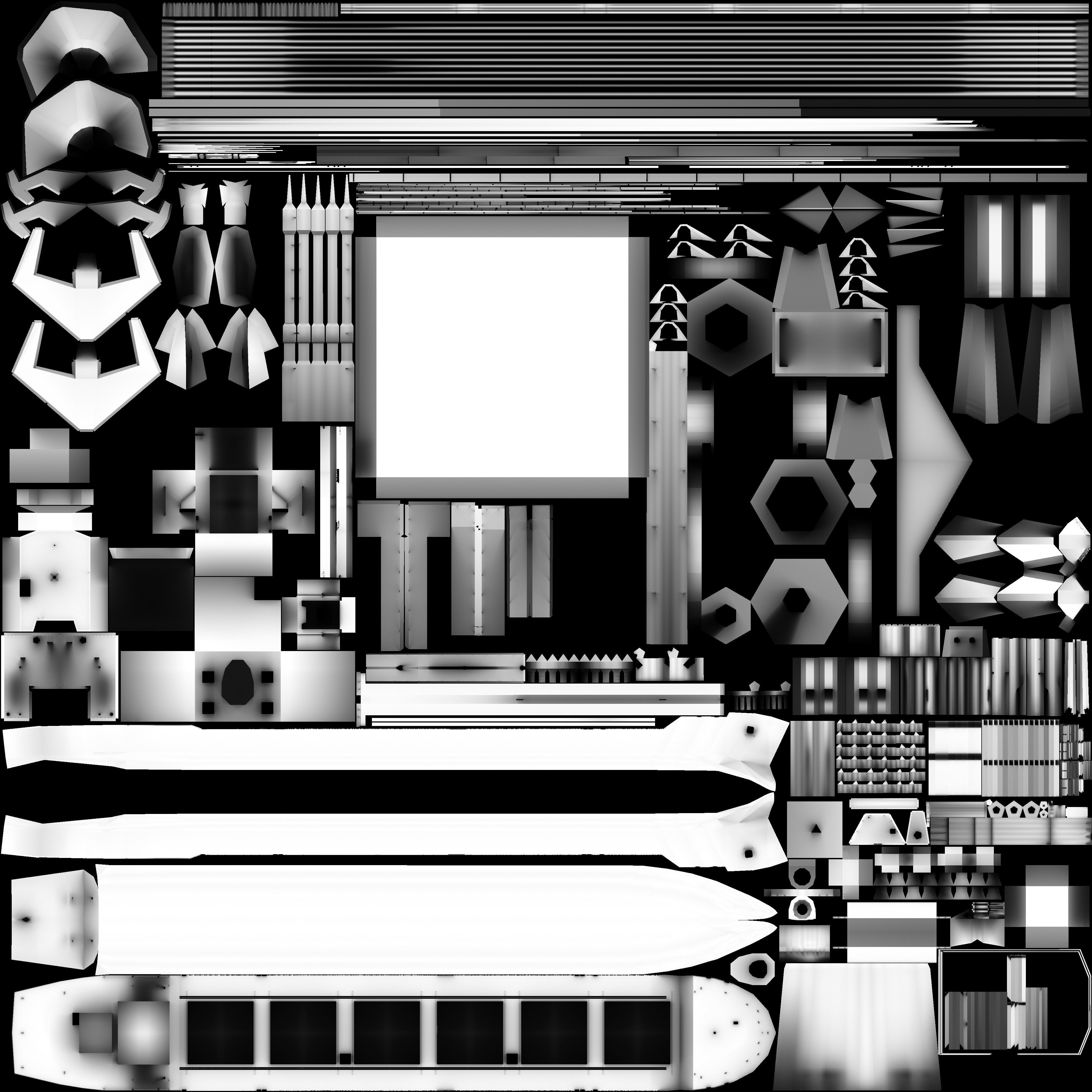 Bulk Ship Carrier Maverick Genesis Low-poly 3D model_6