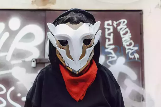 Ekko Firelighter Mask - Arcane