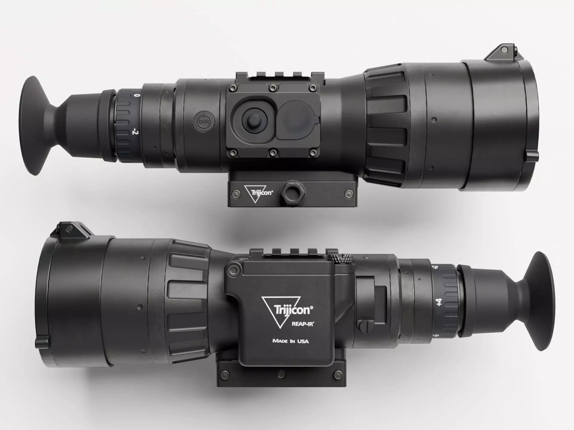 Scope Trijicon REAP-IR 60 mm Thermal Riflescope Low-poly 3D model