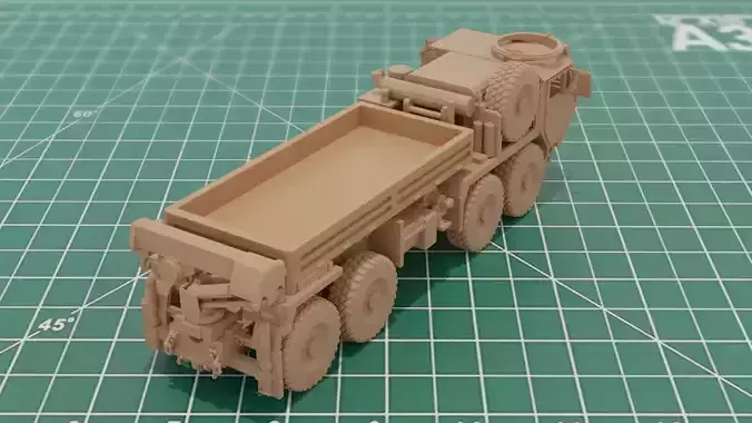 M977A4 HEMTT Army Logistic Truck 3D Print