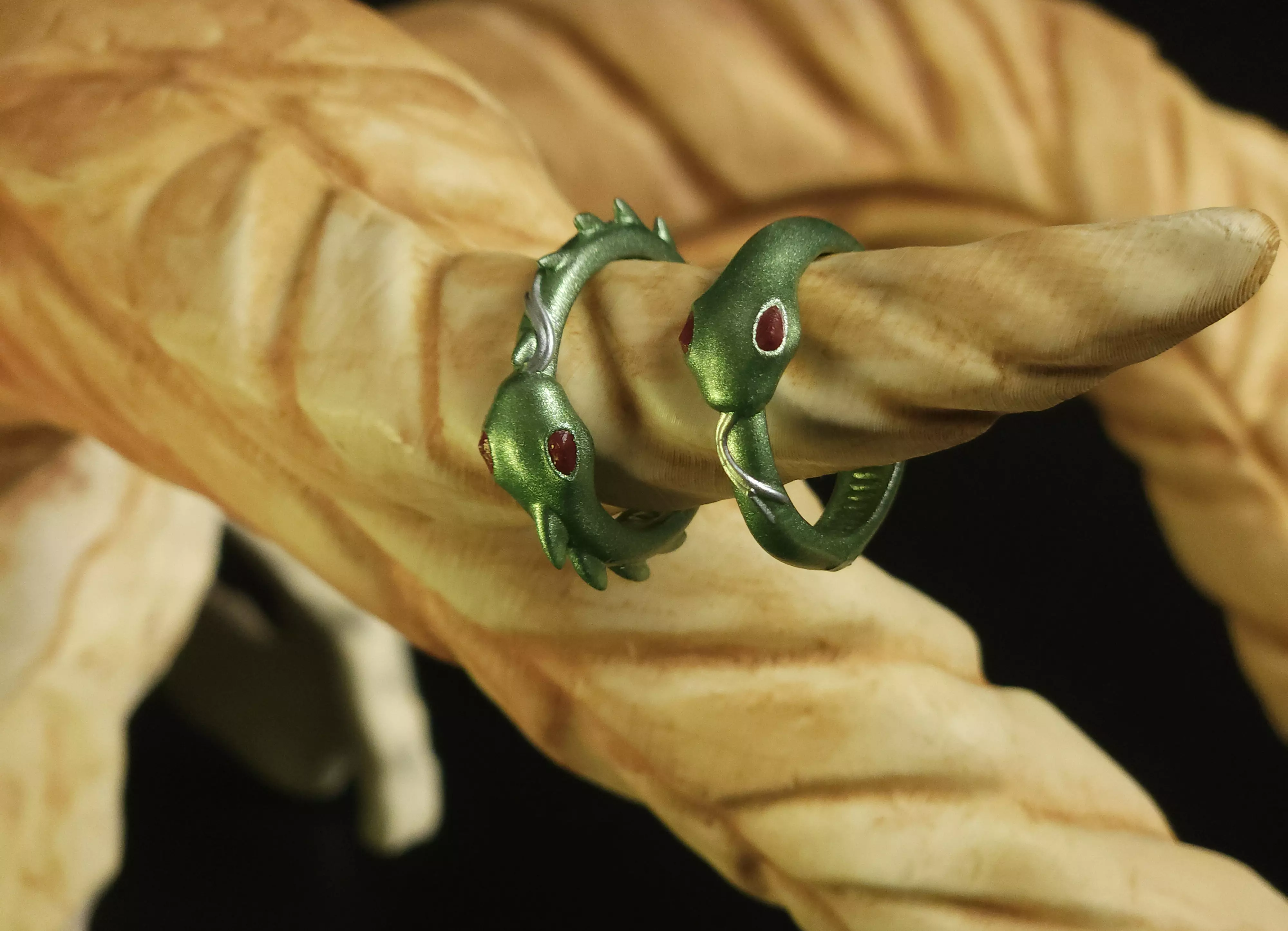 Slay the Spire Silent Relic - Snake Ring Free 3D print model