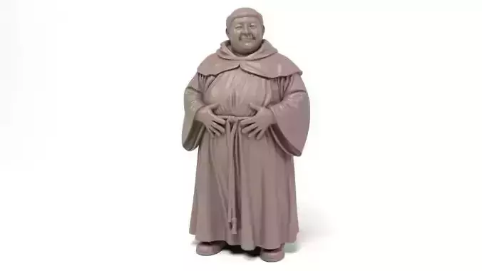 Gluttonous monk