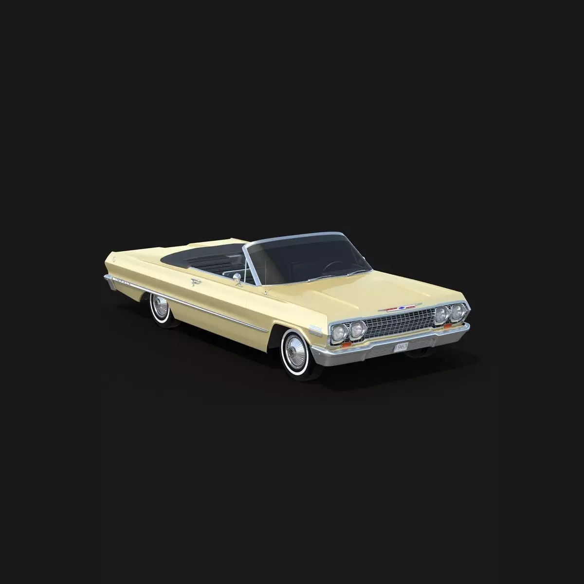 Impala 63 Convertible 3D model
