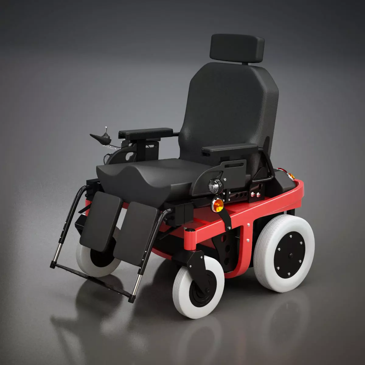 Electric Wheelchair 3D model