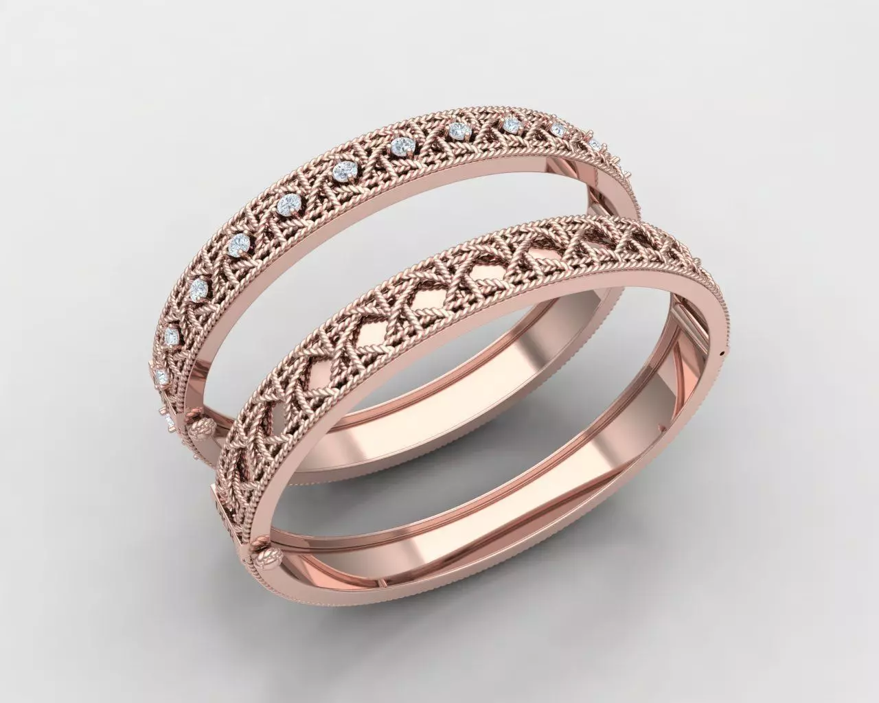 dior bracelets 3D print model