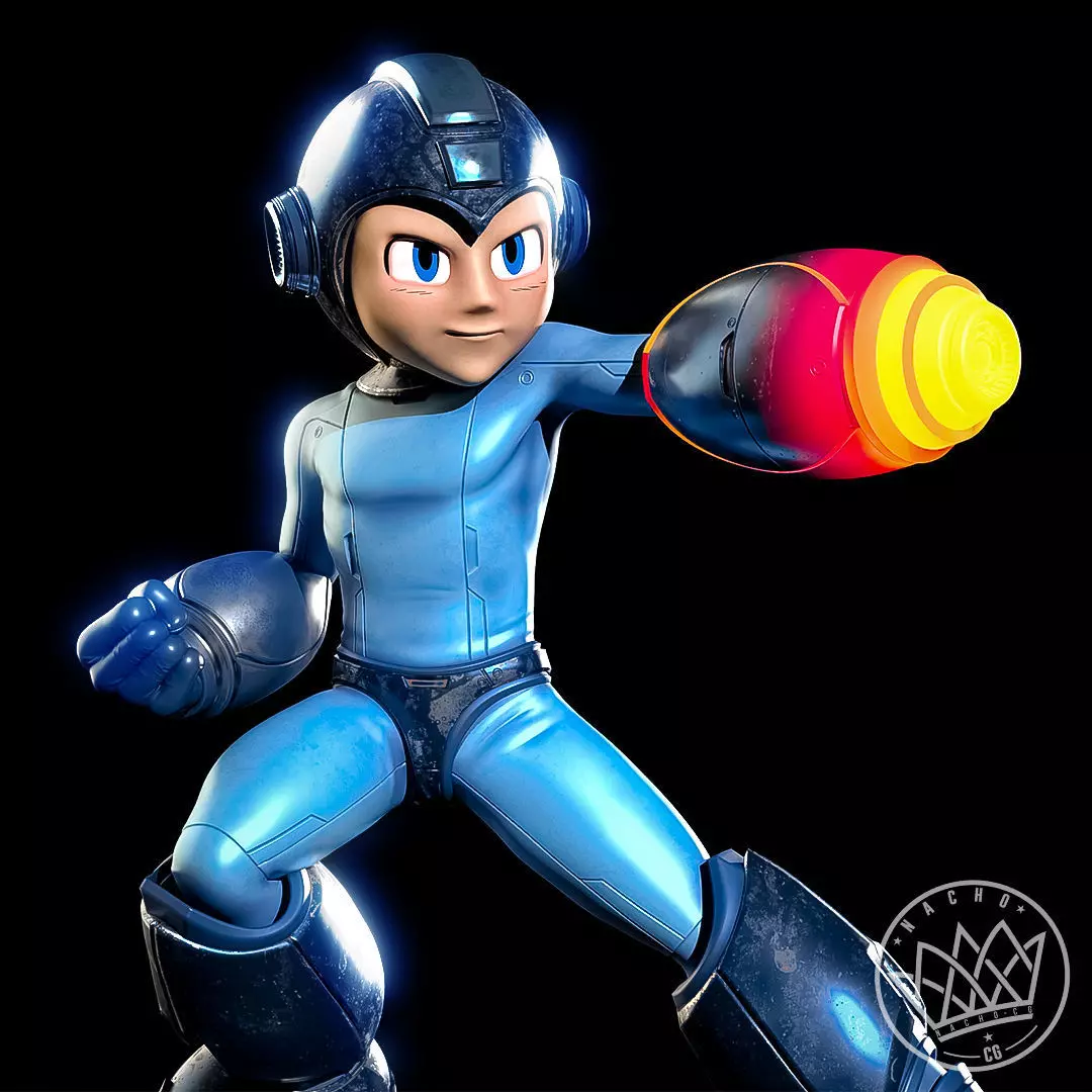 Fan Art - Mega Man - Classic Standalone version 3D print model
