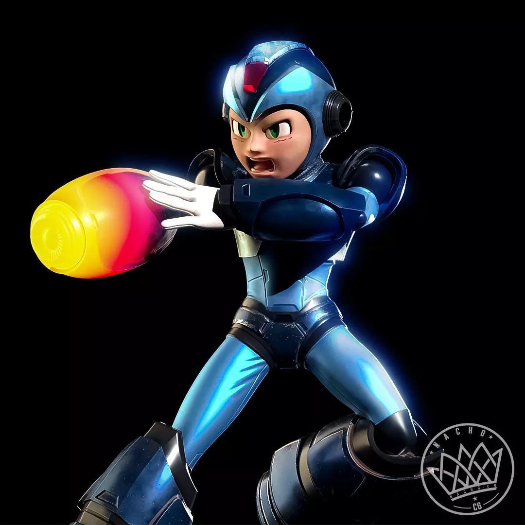 Fan Art - Mega Man X - Standalone version 3D print model
