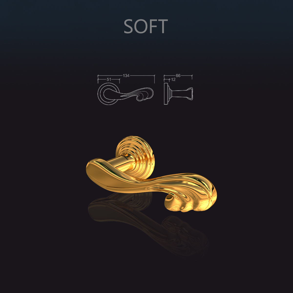 Door handles 3D model_9