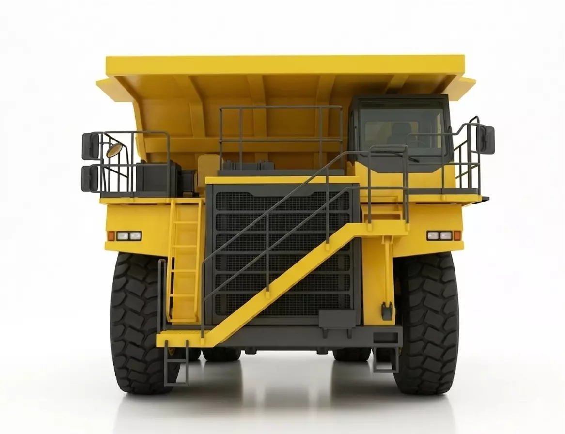 Ultra Scale Mining Haul Truck Low-poly 3D model