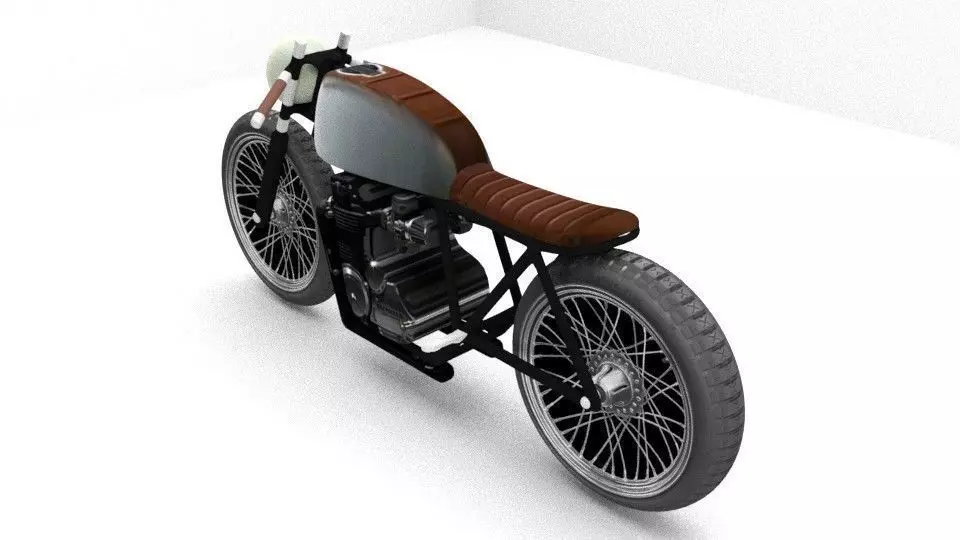 Simplified Bike Free 3D model