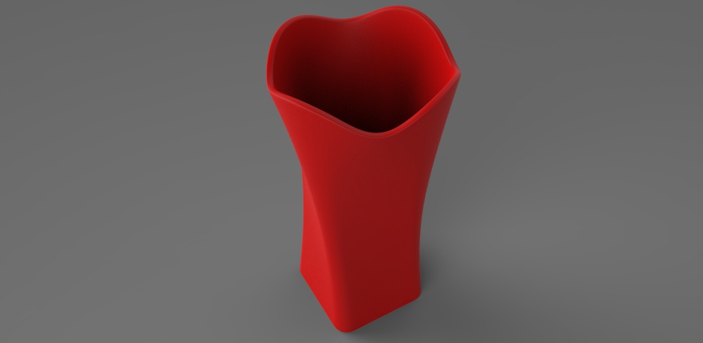 Fine vase 3D print model_4