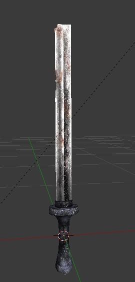 Fantasy sword pack1 Low-poly 3D model_9