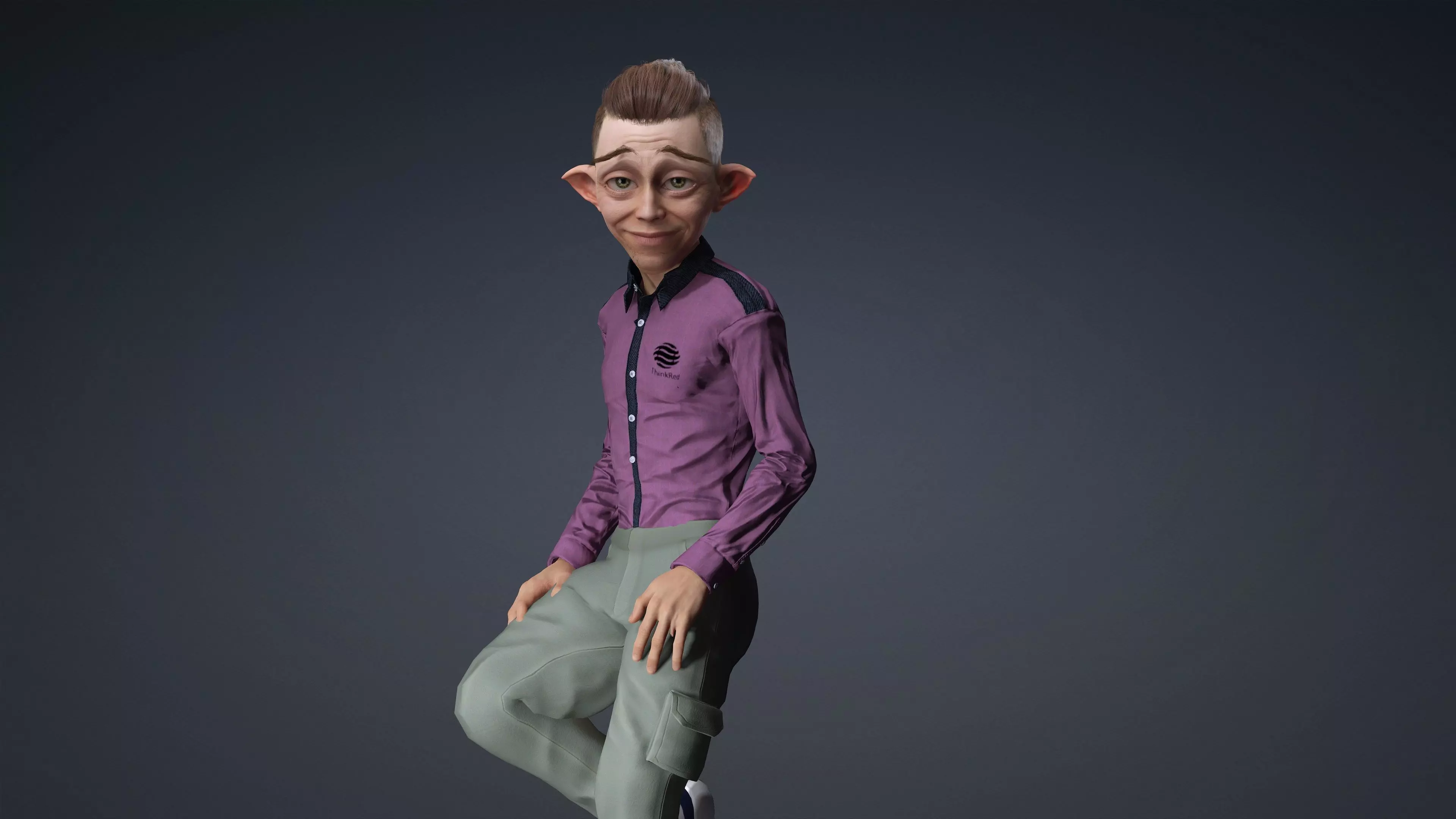 Realistic 3D Male Character 3D model