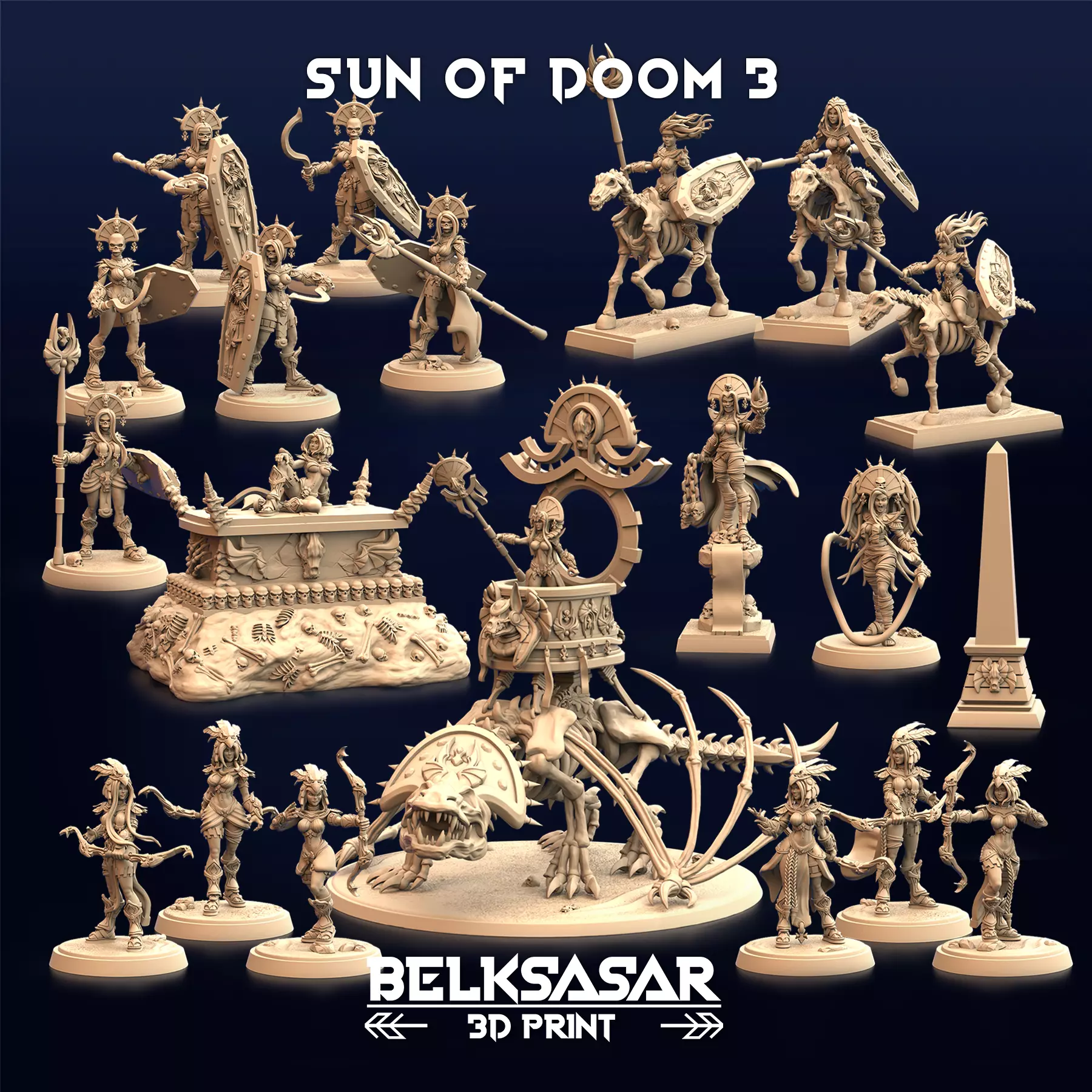 Sun of Doom 3 - Knight 3D print model