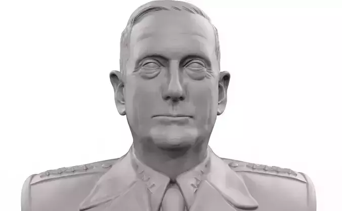 General James Mad Dog Mattis 3D print model
