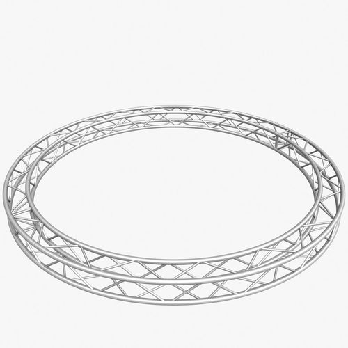 Circle Square Truss 400mm 3D print model