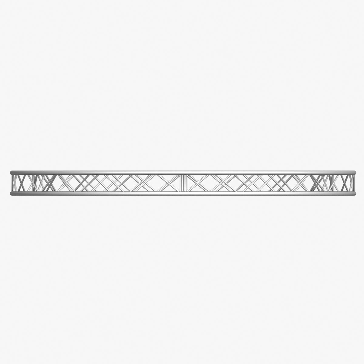 Circle Square Truss 400mm 3D print model_4