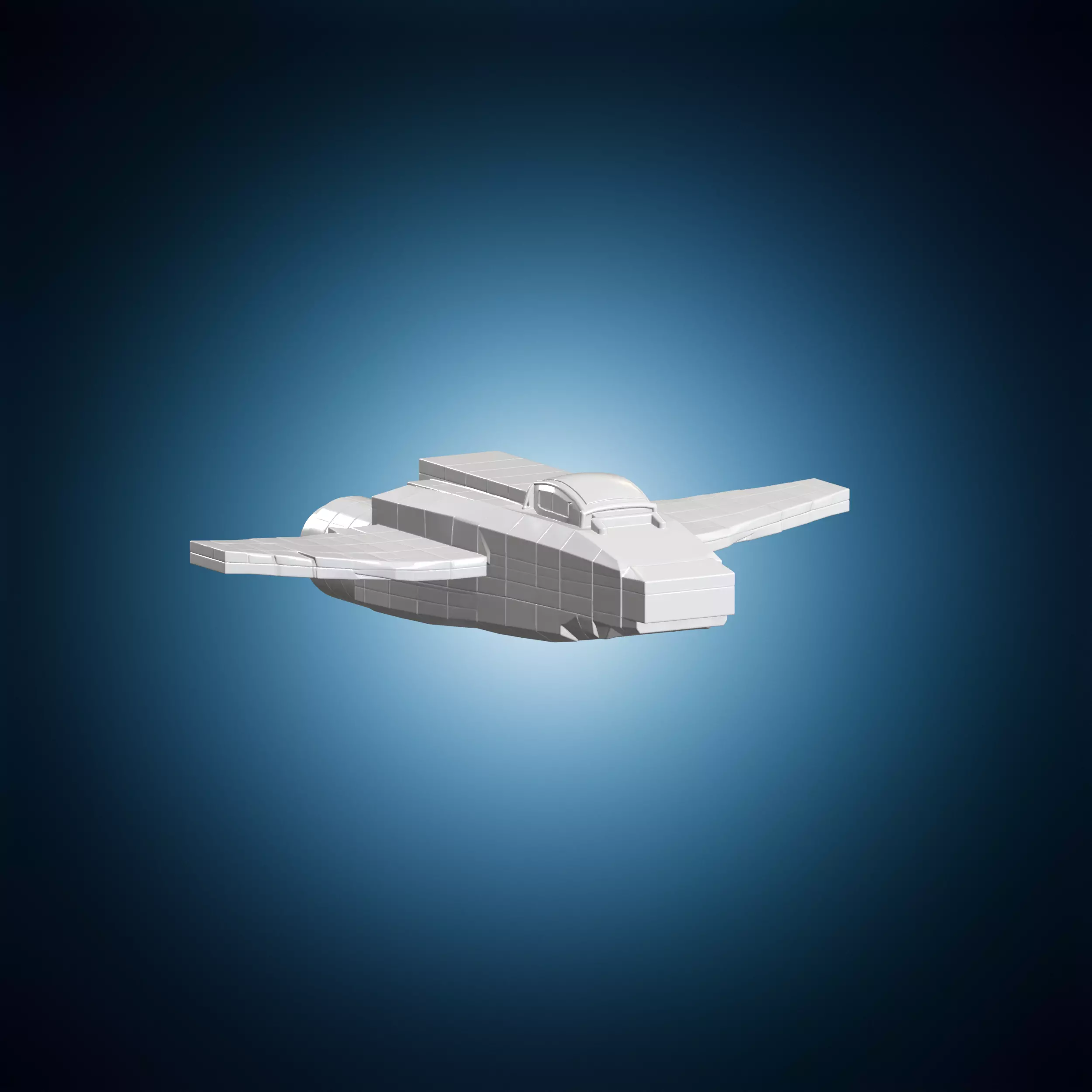 LEGO Spaceship 3D Print Model 3D print model