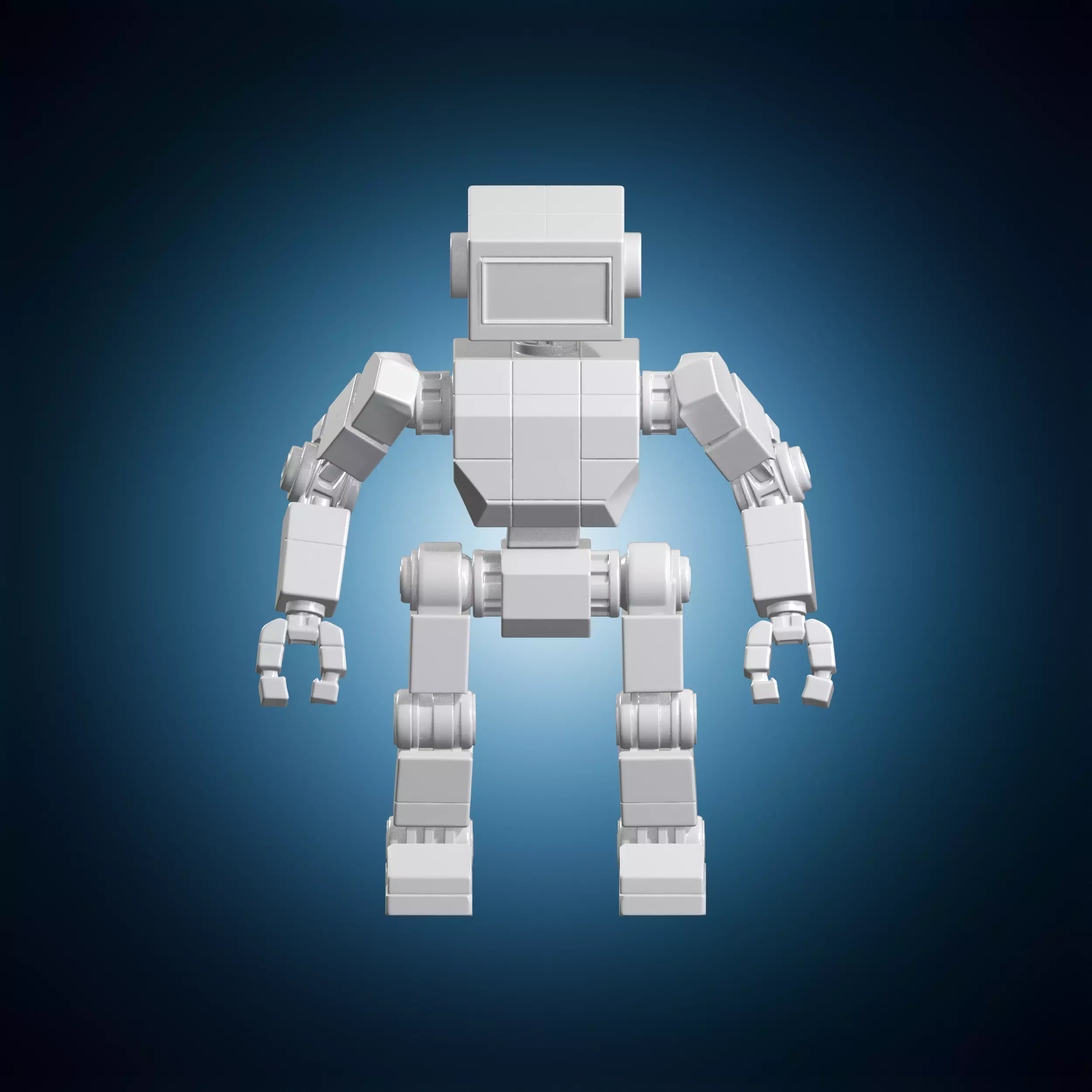 LEGO Robot Fighter 3D Print Model 3D print model