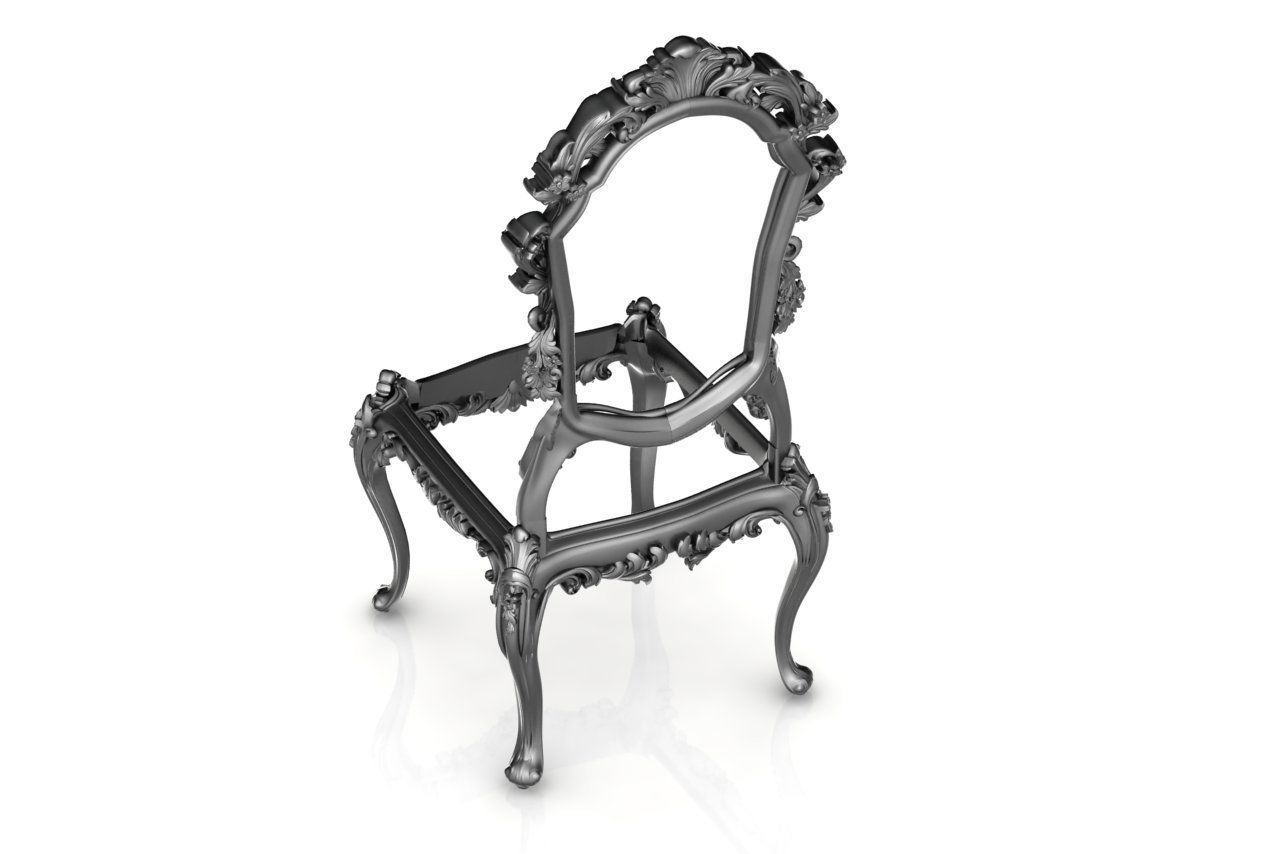 Chair 3D print model_2
