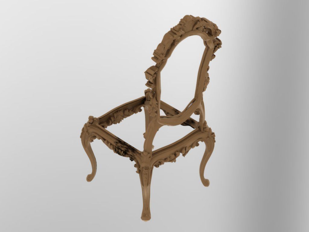 Chair 3D print model_11
