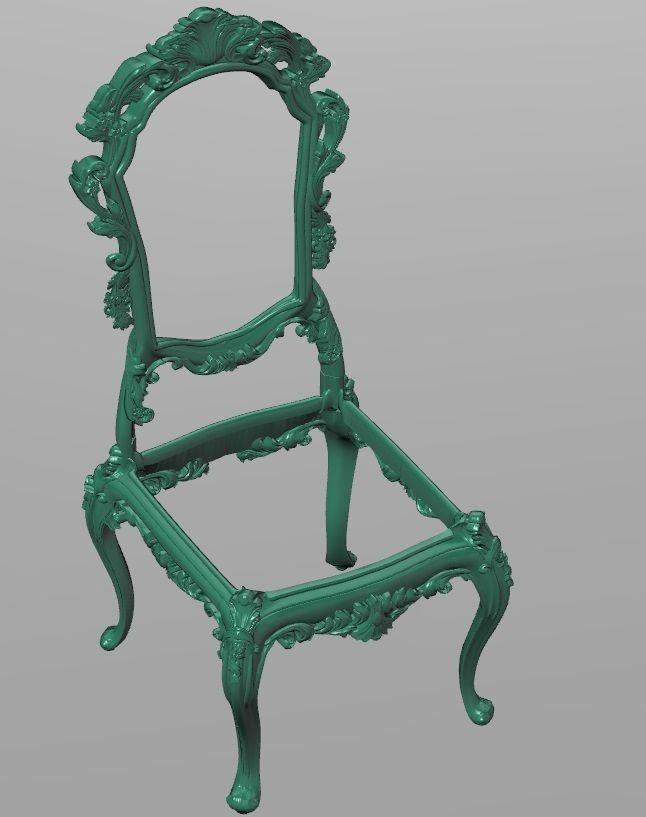 Chair 3D print model_6