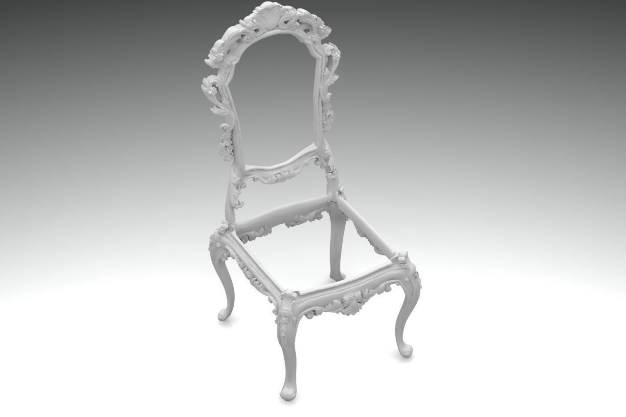Chair 3D print model_5