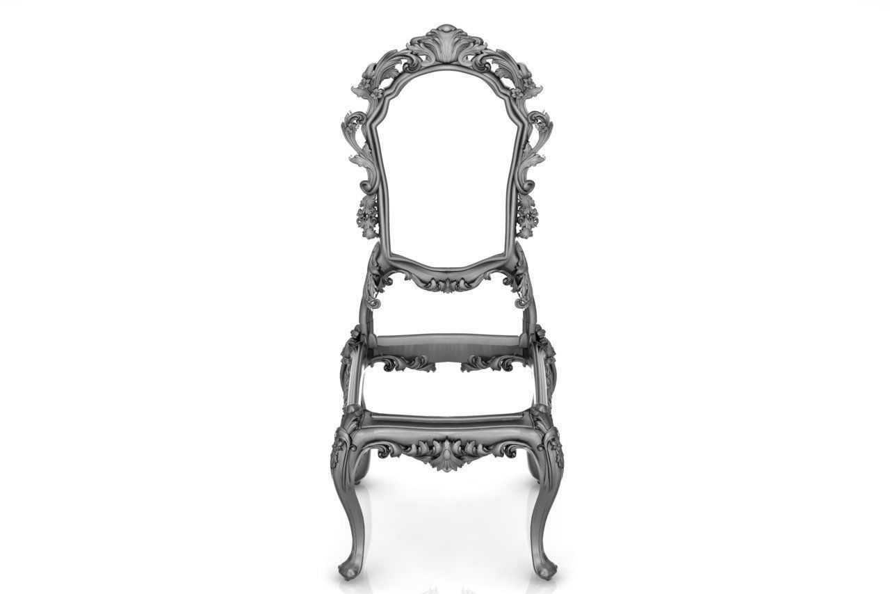 Chair 3D print model_0