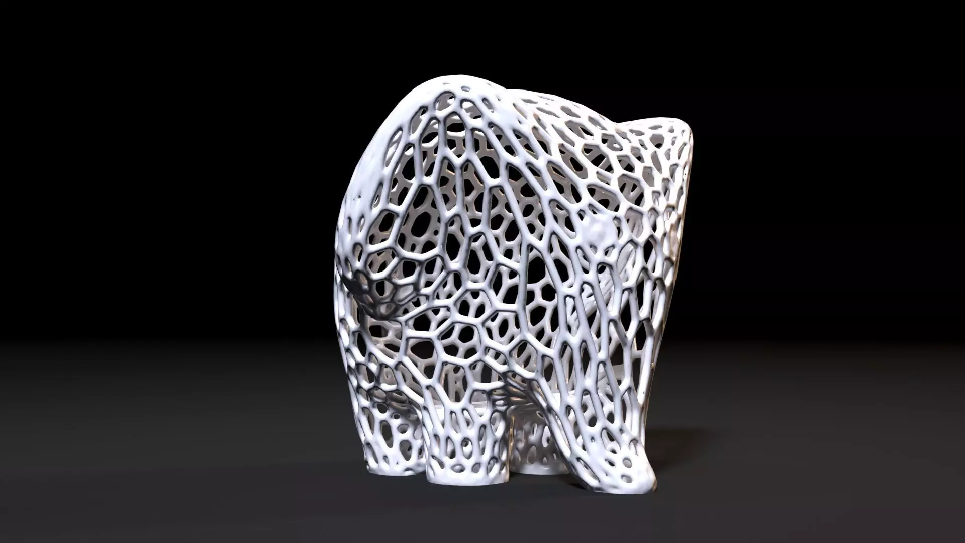 Cute Elephant 3D print model