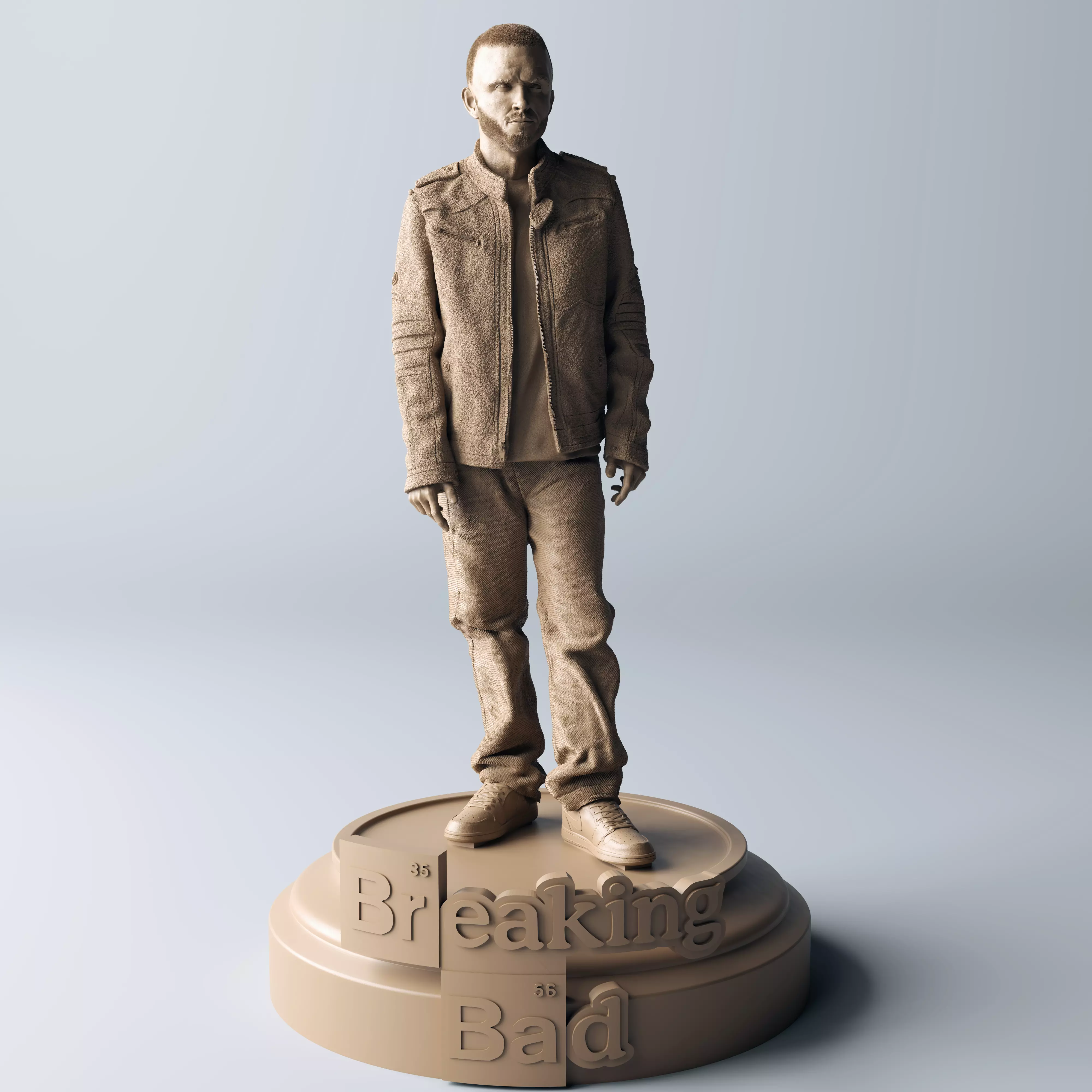 Jesse Pinkman Premium Statue Collectible Figure 3D print model