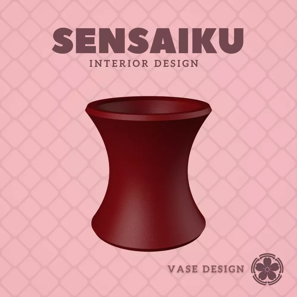 26 Inverse Circle Custom Vase Design - Ikebana Home Decoration 3D print model