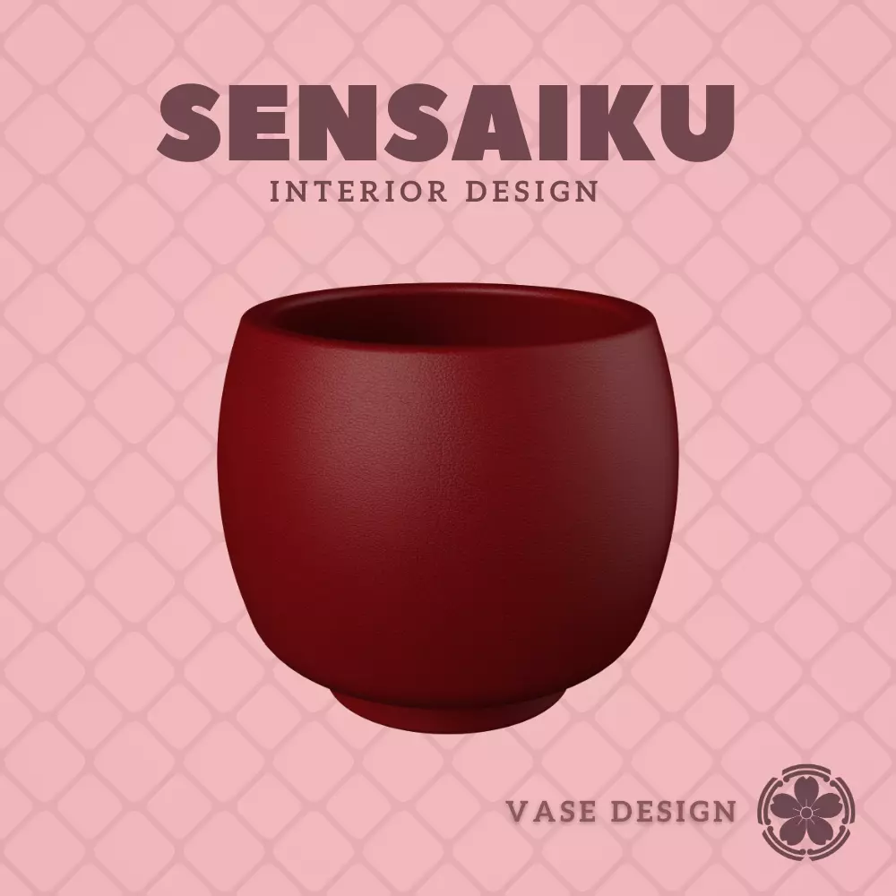32 Circle V15 Custom Vase Design - Ikebana Home Decoration 3D print model