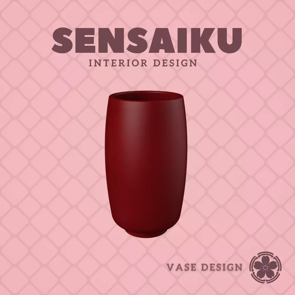 33 Circle V16 Custom Vase Design - Ikebana Home Decoration 3D print model